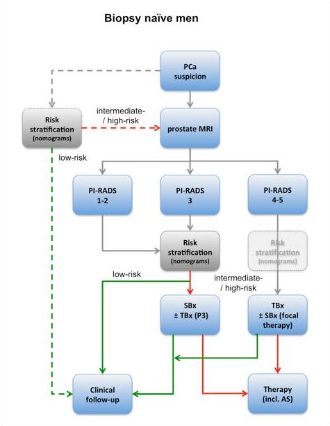 Multiparametric MRI of the prostate